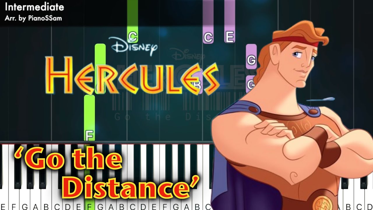 [Intermediate] Go the Distance - Hercules | Piano Tutorial
