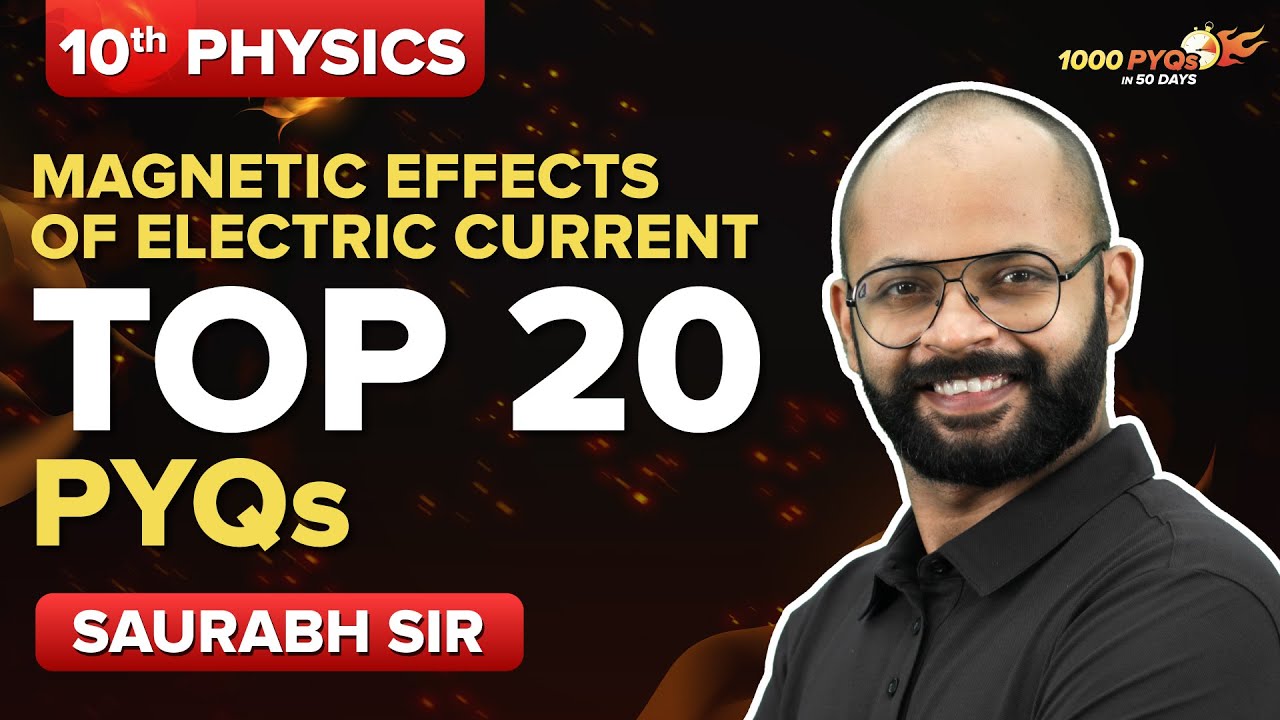 Magnetic Effects of Electric Current Class 10 Science Previous Year Questions | CBSE Boards 2023