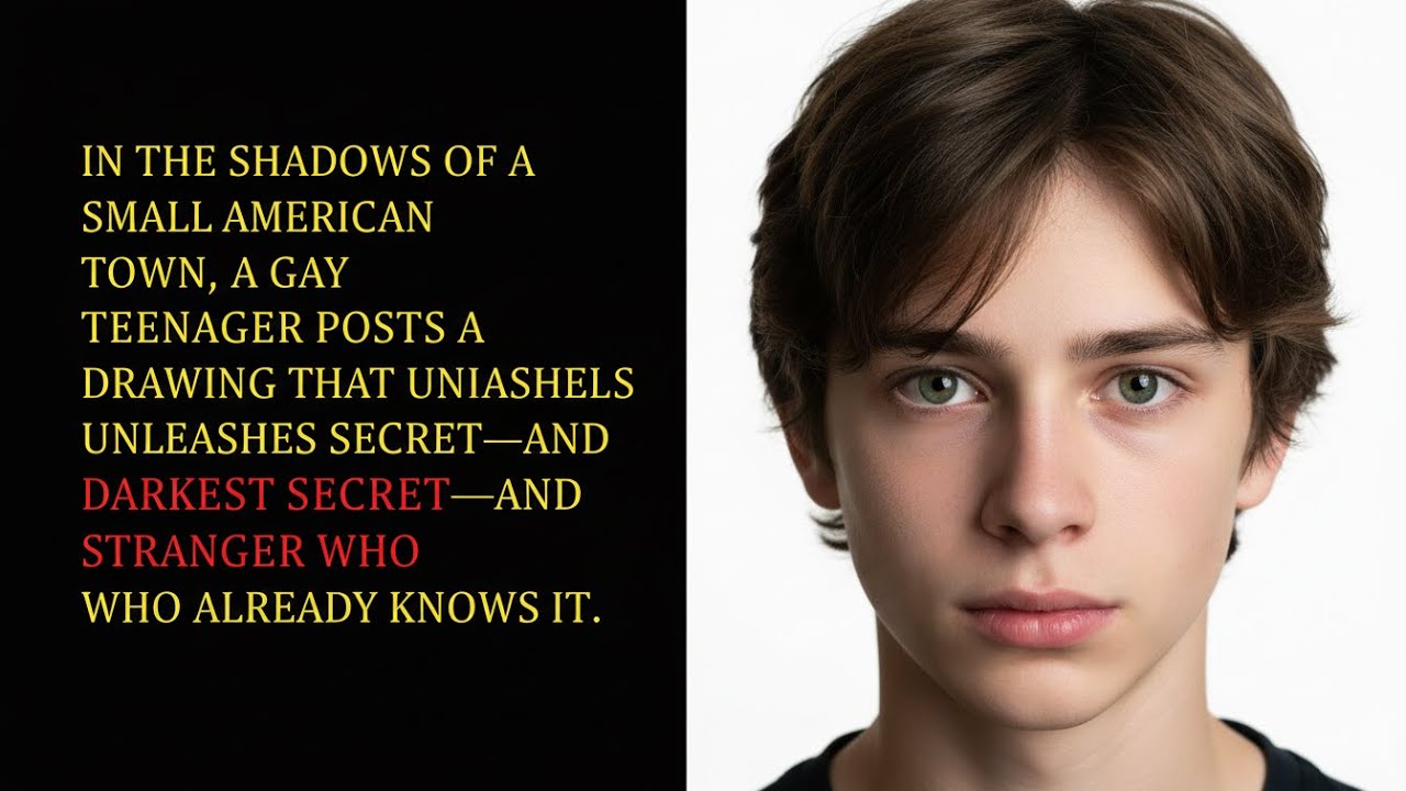 A GAY HIGH SCHOOLER POSTED A DRAWING ONLINE — AND THE STRANGER WHO RESPONSED KNEW HIS DARKEST SECRET