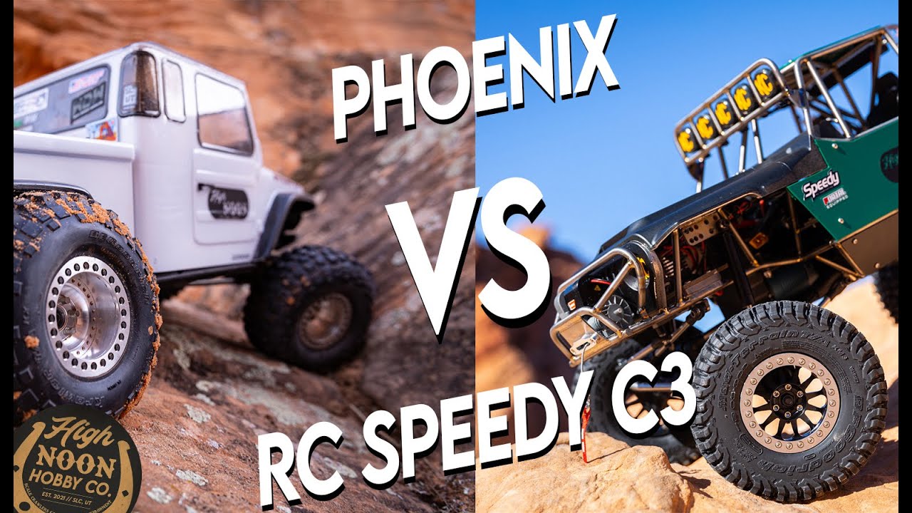 Vanquish VS4-10 Phoenix VS RC Speedy C3! [Does more money=more performance in RC Crawling?]