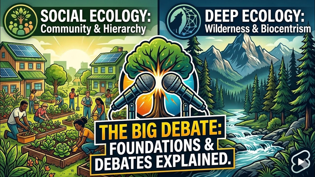 Основы и дискуссии в социальной и глубинной экологии