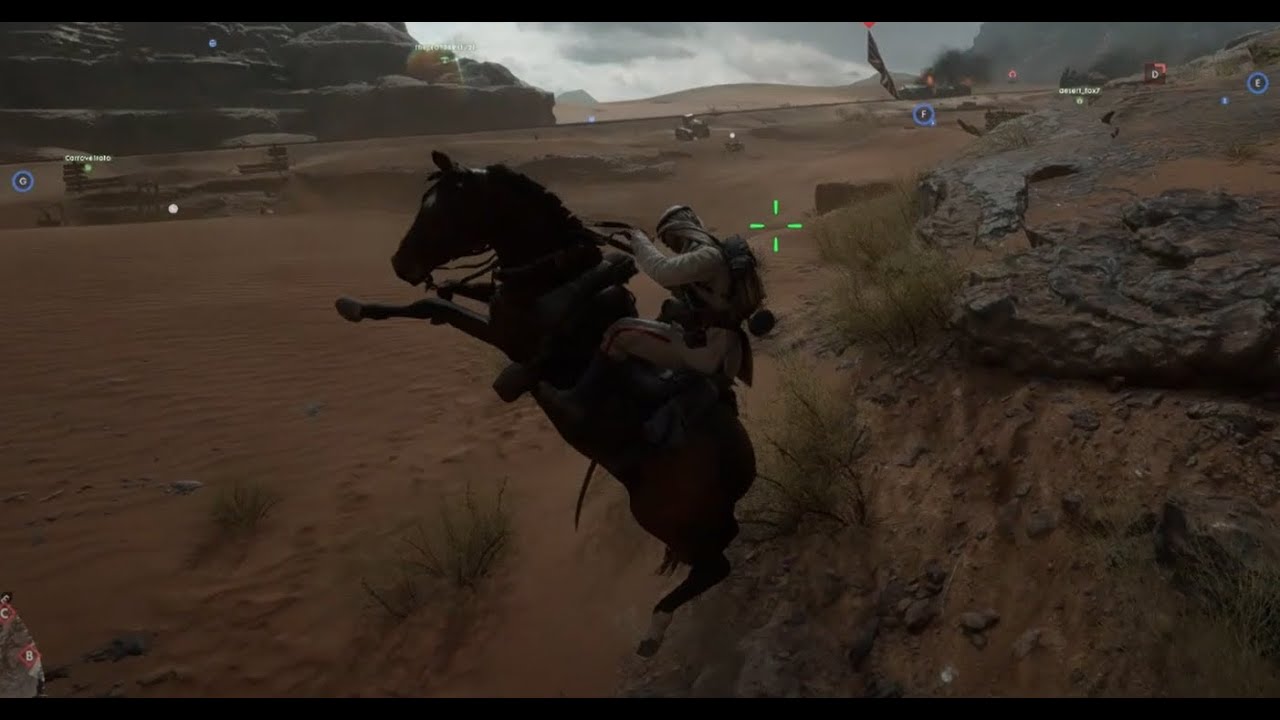 horse gameplay BATTLEFIELD 1