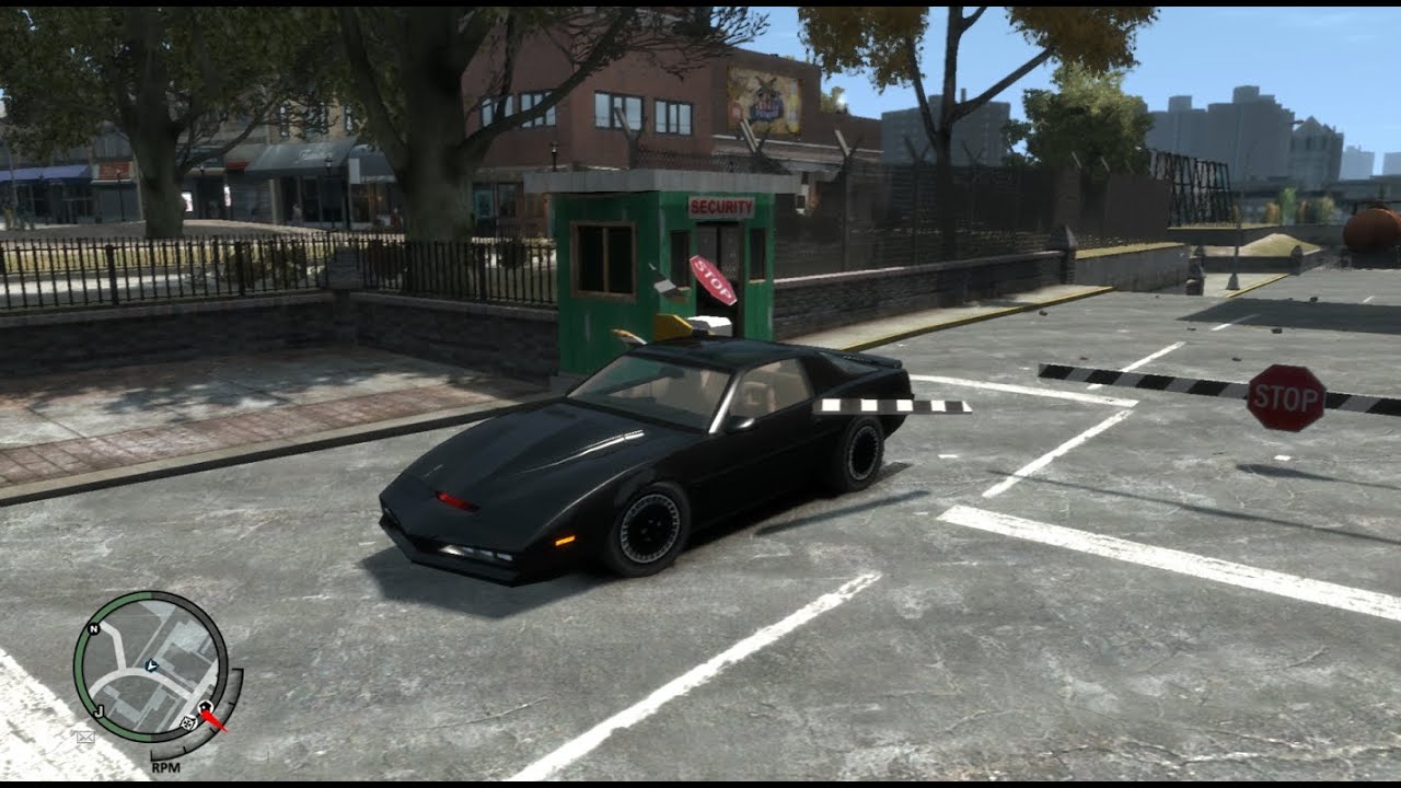 GTA IV Knight Rider Kitt with Police chases