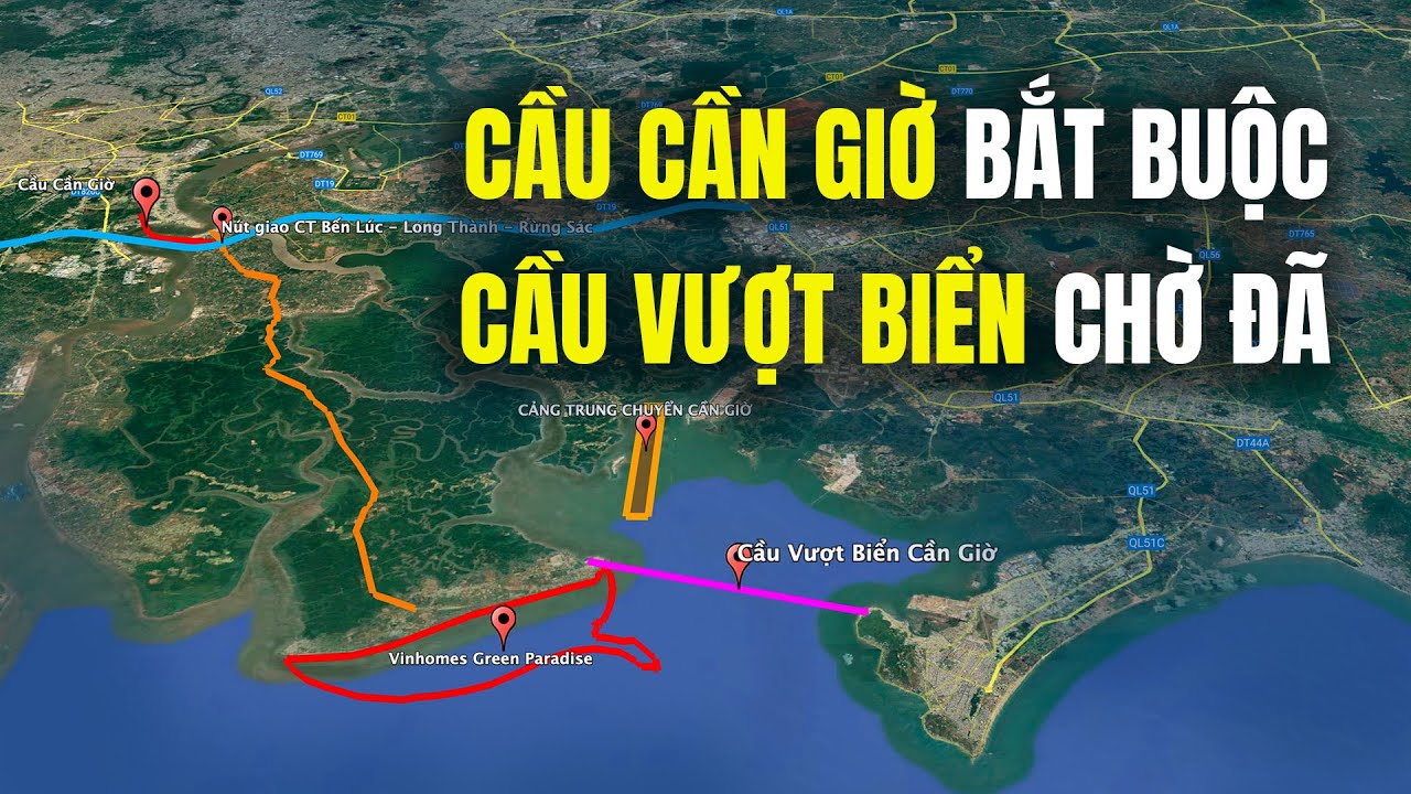 Cầu Cần Giờ vs Cầu Vượt Biển: Tại Sao Cầu Cần Giờ Là Ưu Tiên Không Thể Bàn Cãi