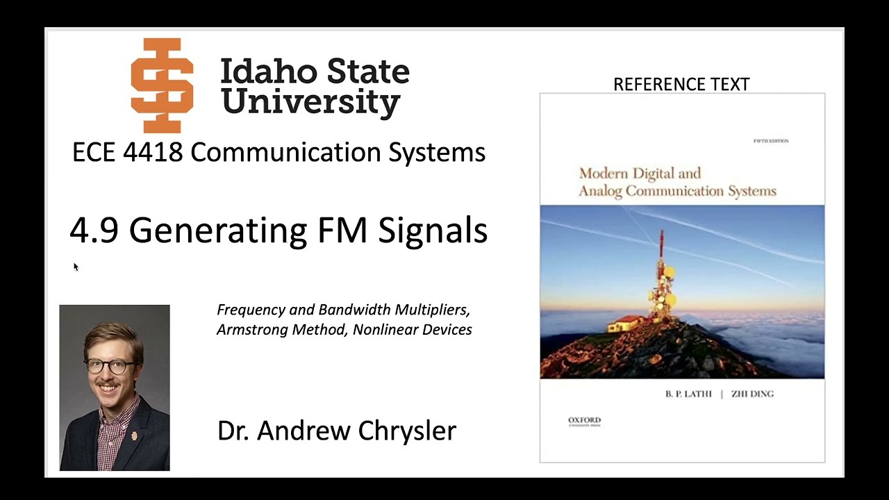 1 - 4.9 Introduction to Generating FM Signals
