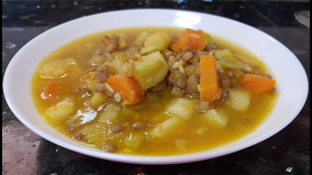 Como hacer Potaje de Lentejas 100% natural paso a paso