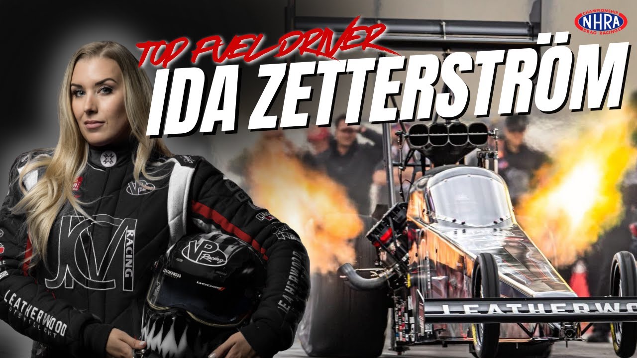 Ида Зеттерстрем - гонщик NHRA Top Fuel