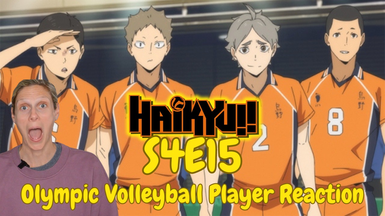 Olympic Volleyball Player Reacts to Haikyuu!! S4E15: 