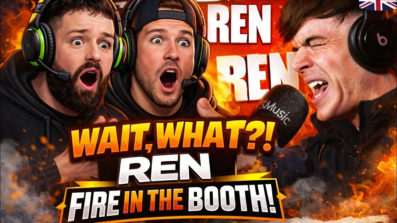 REN – FIRE IN THE BOOTH 🤯 | First Reaction (We Were NOT Ready)