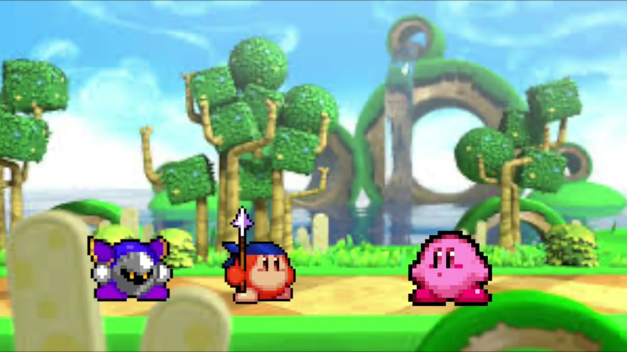 Meta knight and Waddle Dee's Adventure