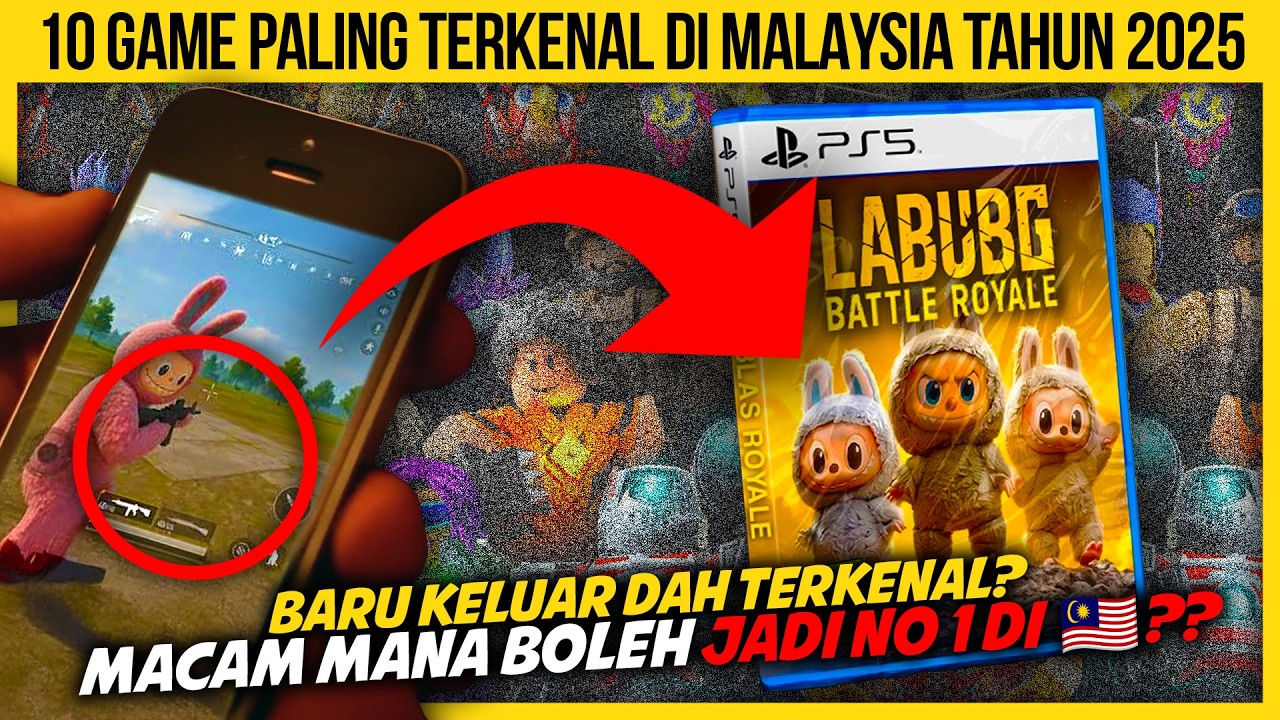 10 GAME PALING TERKENAL DI MALAYSIA TAHUN 2025