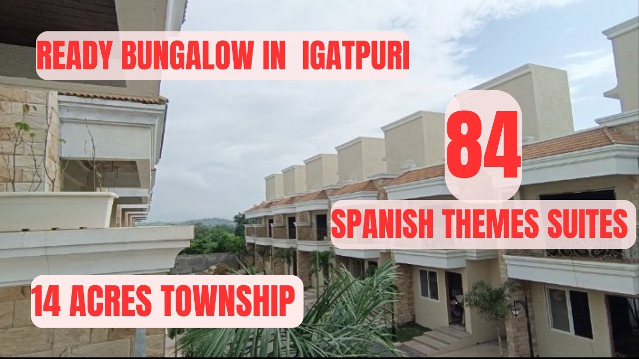 मुंबई से 3 घंटे की दूरी पर तैयार रोहाउस | Igatpuri Starting 72 Lakhs with all Amenities