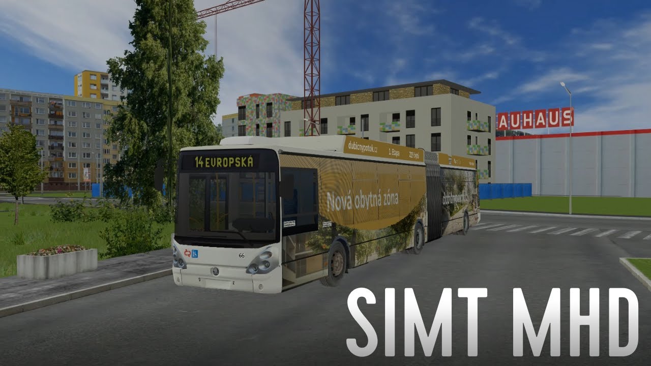 SIMT MHD | 14 | Háje, rozcestí - Evropská | Skoda 25Tr