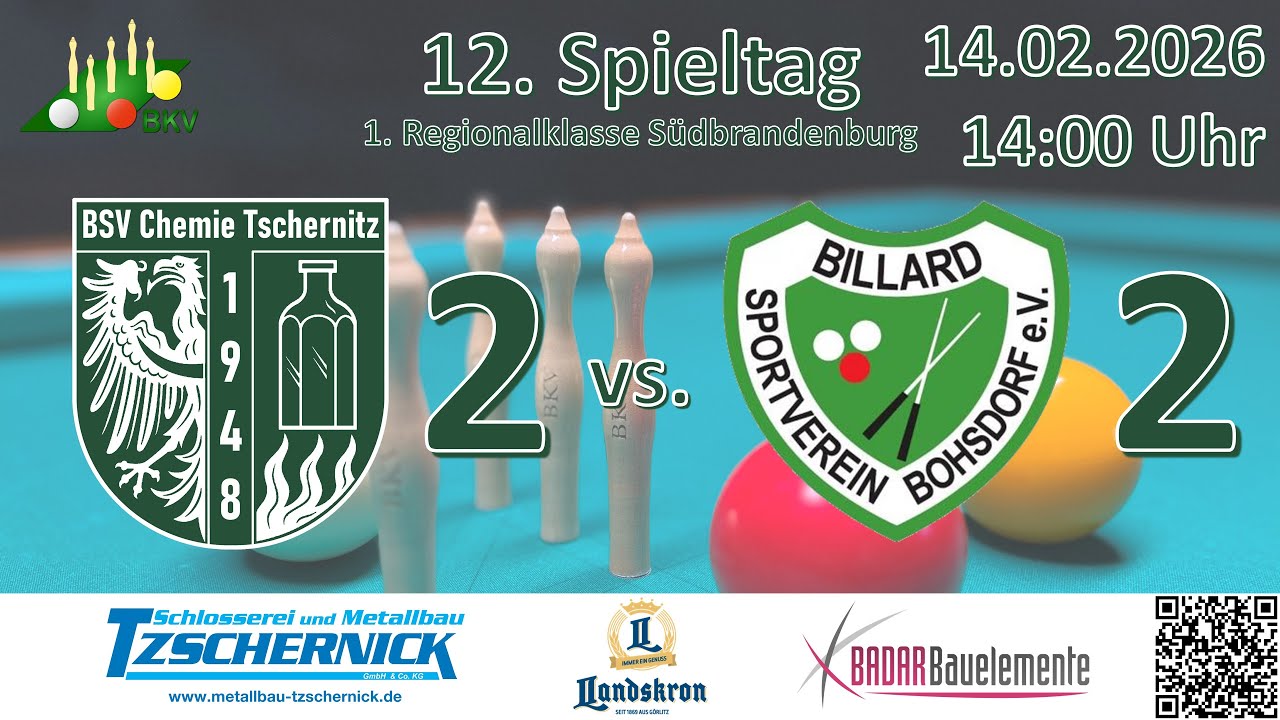 BSV Chemie Tschernitz 2 : SV Bohsdorf 2