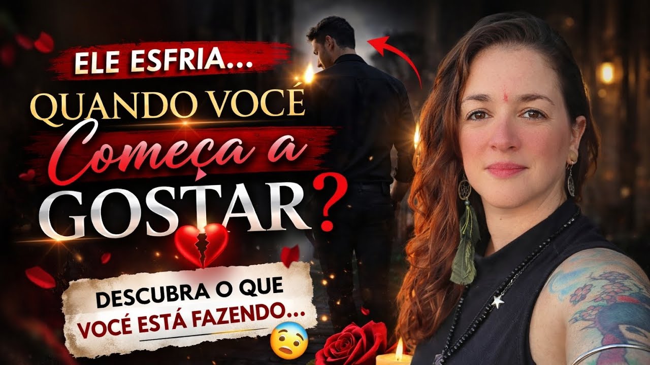 Tu começa a gostar… e ele esfria. Por quê?