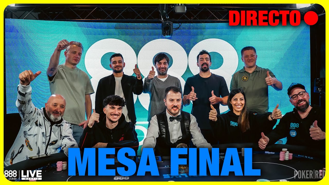 888POKER LIVE MADRID - DÍA 3 - MAIN EVENT - #888poker #PokerRed #CasinoGranVia