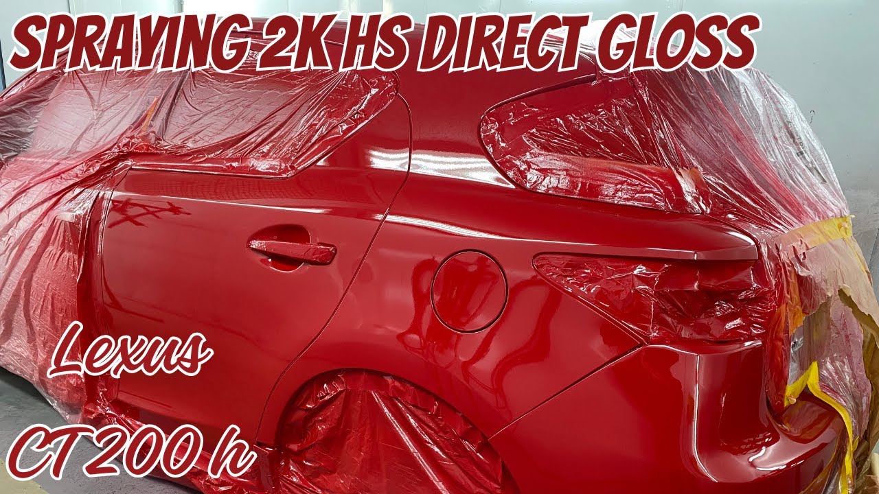 Spraying 2K High Solid Direct Gloss