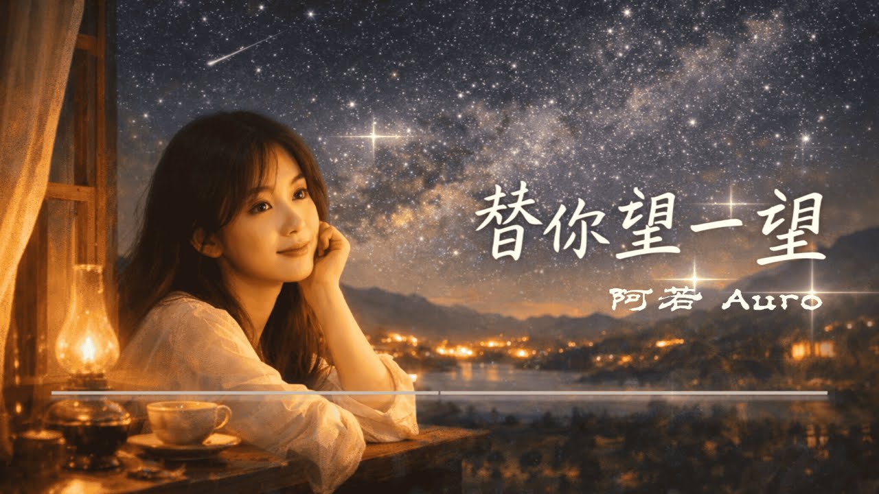 阿若 Auro ｜《替你望一望》｜原创歌曲｜原来喜欢不需要声张