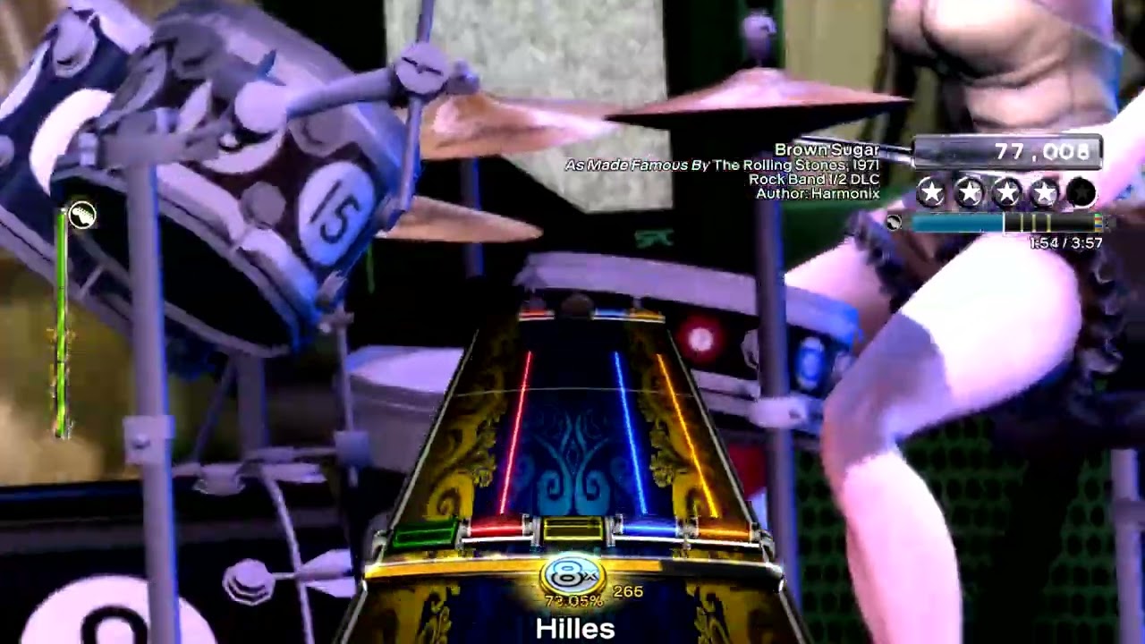 Rock Band 3 - Brown Sugar As Made Famous by The Rolling Stones - Guitar 100% FC