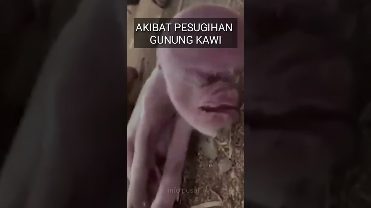 ritual pesugihan gunung kawi