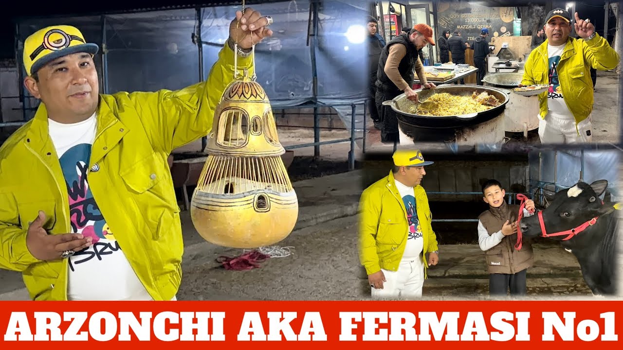 ARZONCHI AKA G’UNAJIN BUZOQLA KELDI JUDA ARZON BEDANAGA BALO BORMI.