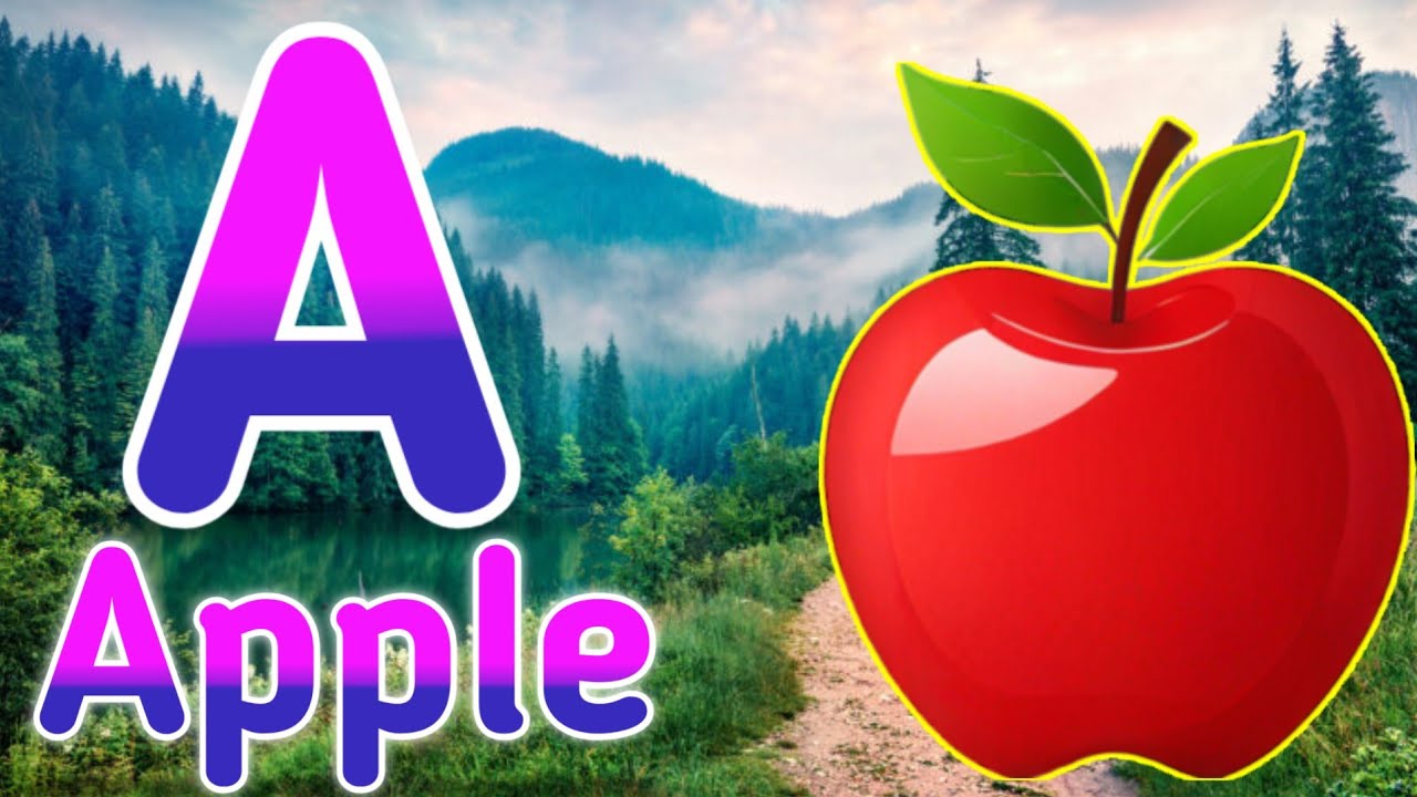 Phonics Song 2 with TWO Words in 3D - A For Airplane - ABC Alphabet Songs & Sounds for Children 405