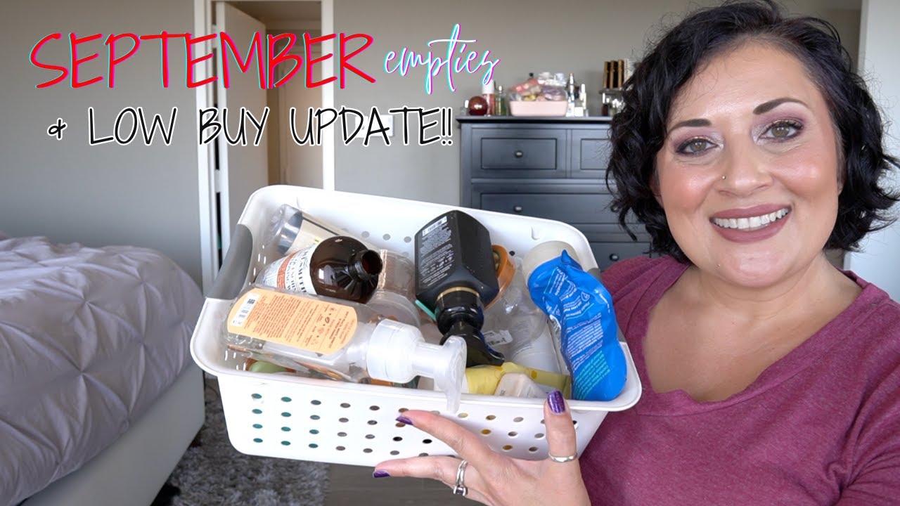 September 2024 Empties and Low Buy Update! Makeup, Skincare and Body Care w/ Mini Reviews!