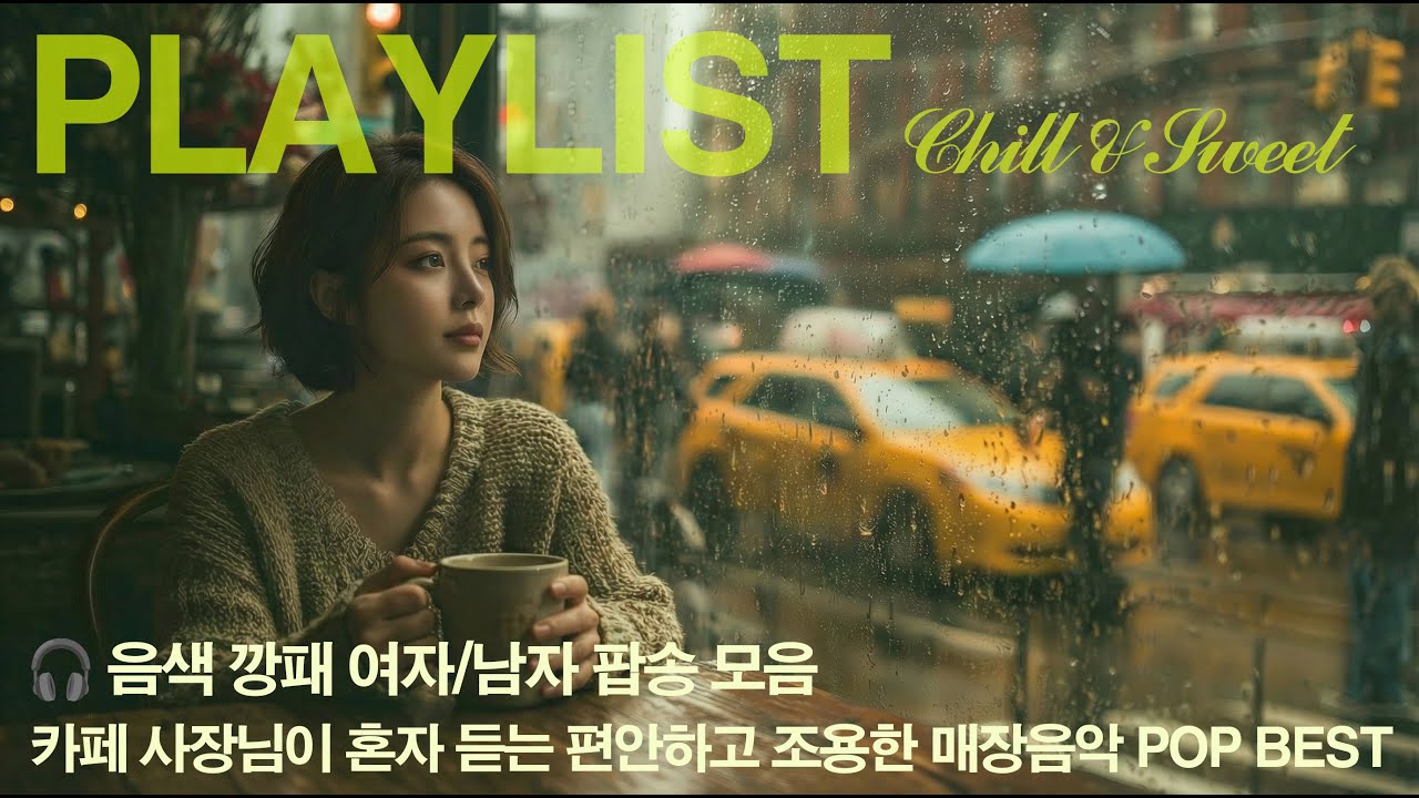 ☕️ 공간을 채우는 감미로운 감성 팝 Pop Song Playlist 분위기 깡패... 카페 사장님이 몰래 듣는 매장음악 BEST 🎧 음색 깡패 여자/남자 팝송 모음