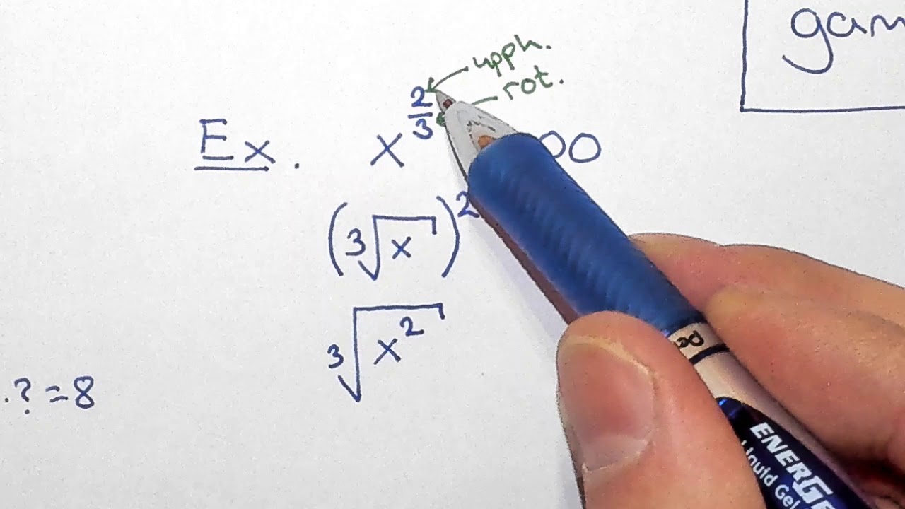 Matematik 2b, 4.2. Potensekvationer