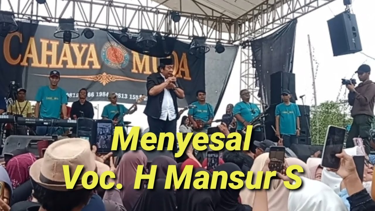 MENYESAL H Mansur S Di Hajatan H Juhri Soneta