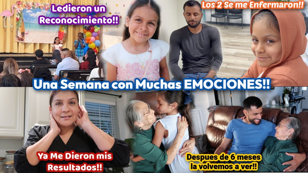 Me Sorprendió🥹 + Me Dieron Buenas Noticias🙌🏽 + Mi Esposo se puso Mal😞+Volvimos a ver a la Abuelita🇲🇽