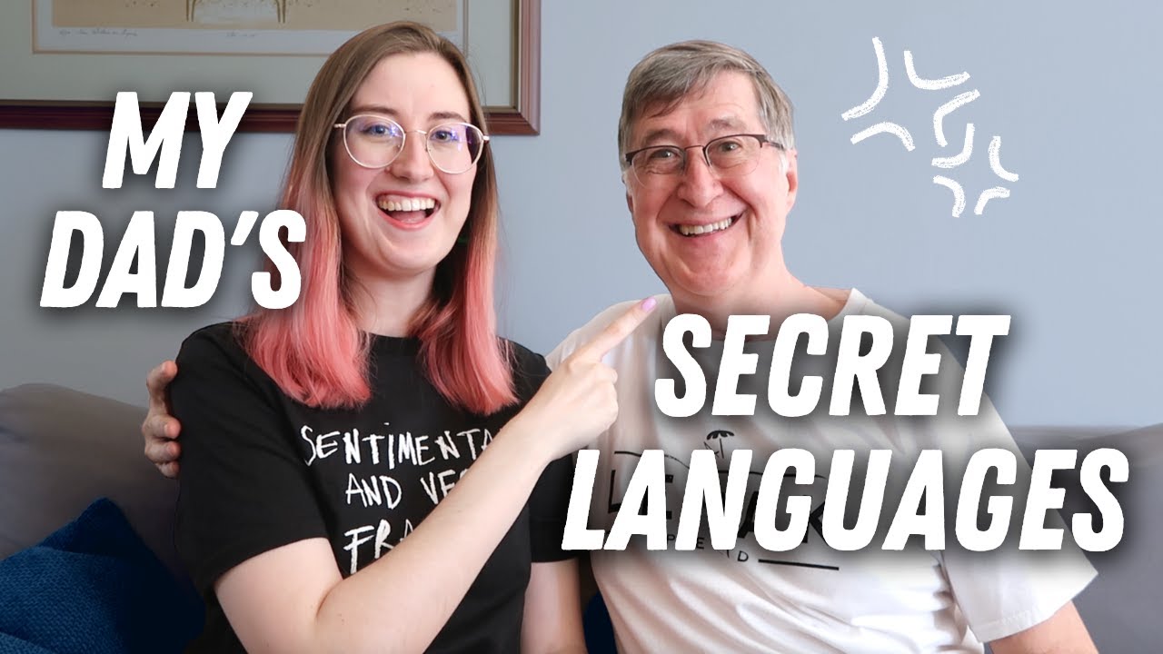 My dad speaks backwards and writes in secret code! (+ Latin?!)
