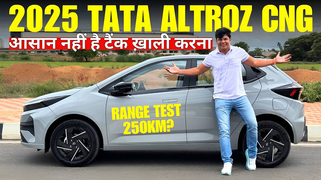 2025 Tata Altroz CNG Drive Review with Range test! तारीफ़ किए बगैर नहीं रह पावोगे!