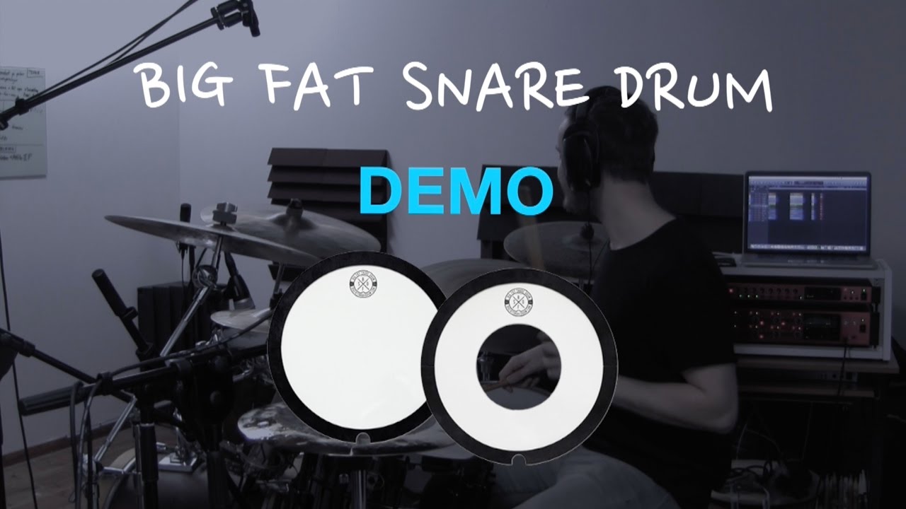 Big Fat Snare Drum Demo - No talk, just playing.