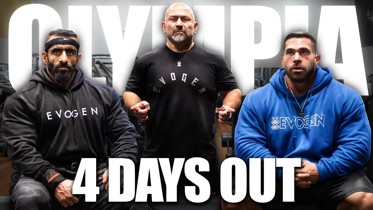 Olympia PEAK WEEK | Vlog Day 1 w/ Hadi Choopan and Derek Lunsford