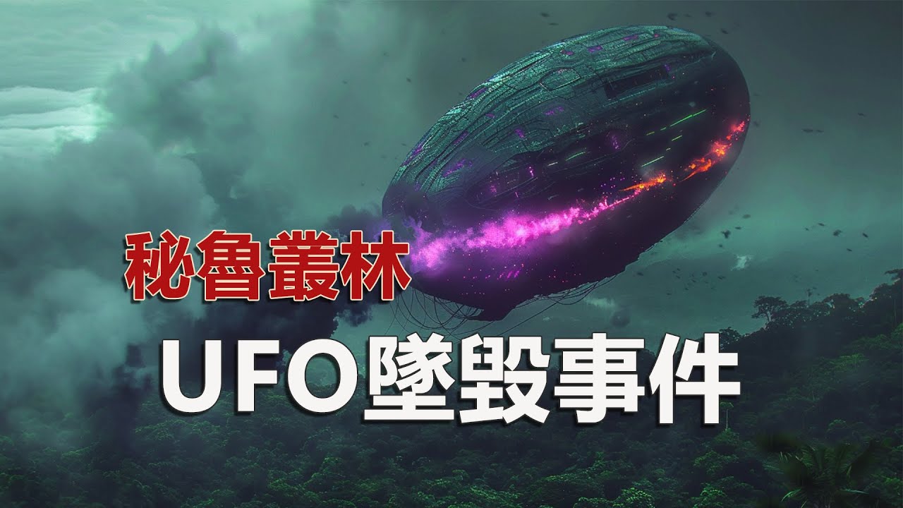 1997 年秘魯叢林UFO墜毀事件，蛋形/多彩力場/神秘液體，當軍方人員趕到準備救援時出人意料的事情發生了，整個過程透露出一條非常重要的訊息，靈犀檔案/塵封檔案