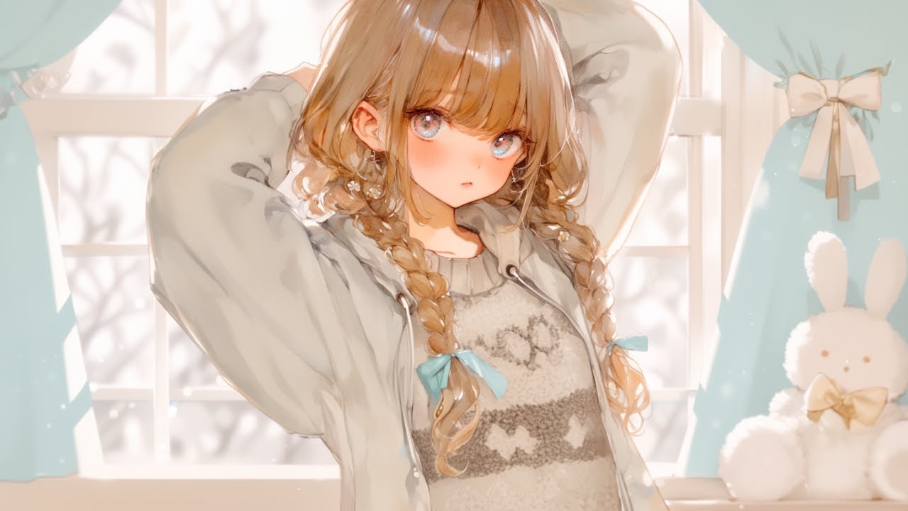 ♪【かわいいフリーBGM】あと5分だけ⏰❄️☀️落ち着く/ほのぼの/まったり/聞き流し/1時間/作業用/配信用/勉強用 cute background music