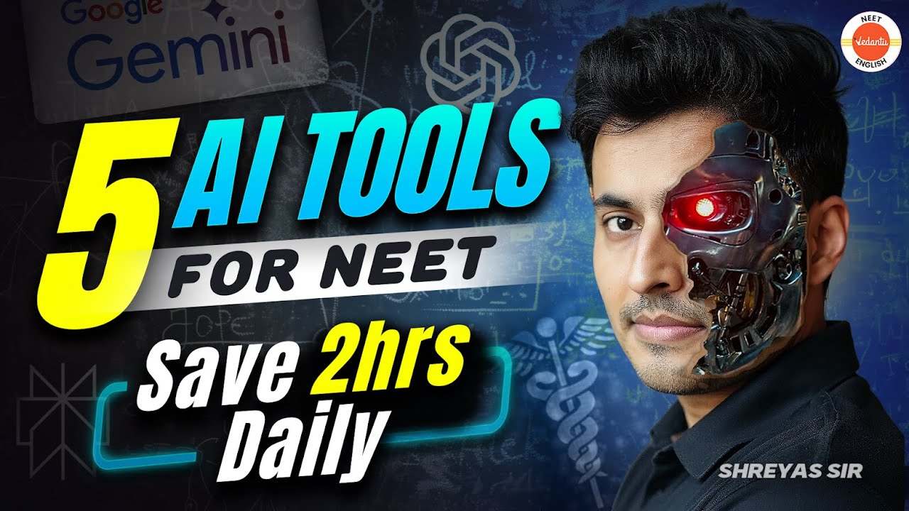5 Top AI Tools For NEET 2026/2027 Preparation? #ChatGPT | Shreyas Sir