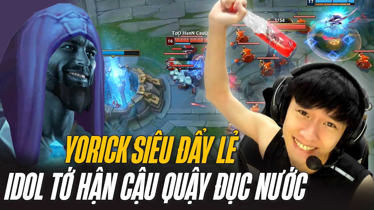 IDOL TỚ HẬN CẬU VÀ GIÁO ÁN YORICK SIÊU ĐẨY LẺ TẤU HÀI CÙNG LOBBY SẮT ĐOÀN CỰC CHIẾN