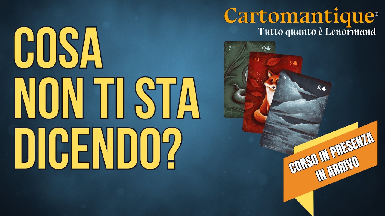 Cosa Non Ti Sta Dicendo ? 💘🔮 Scegli la Tua Lettura Interattiva | Cartomantique