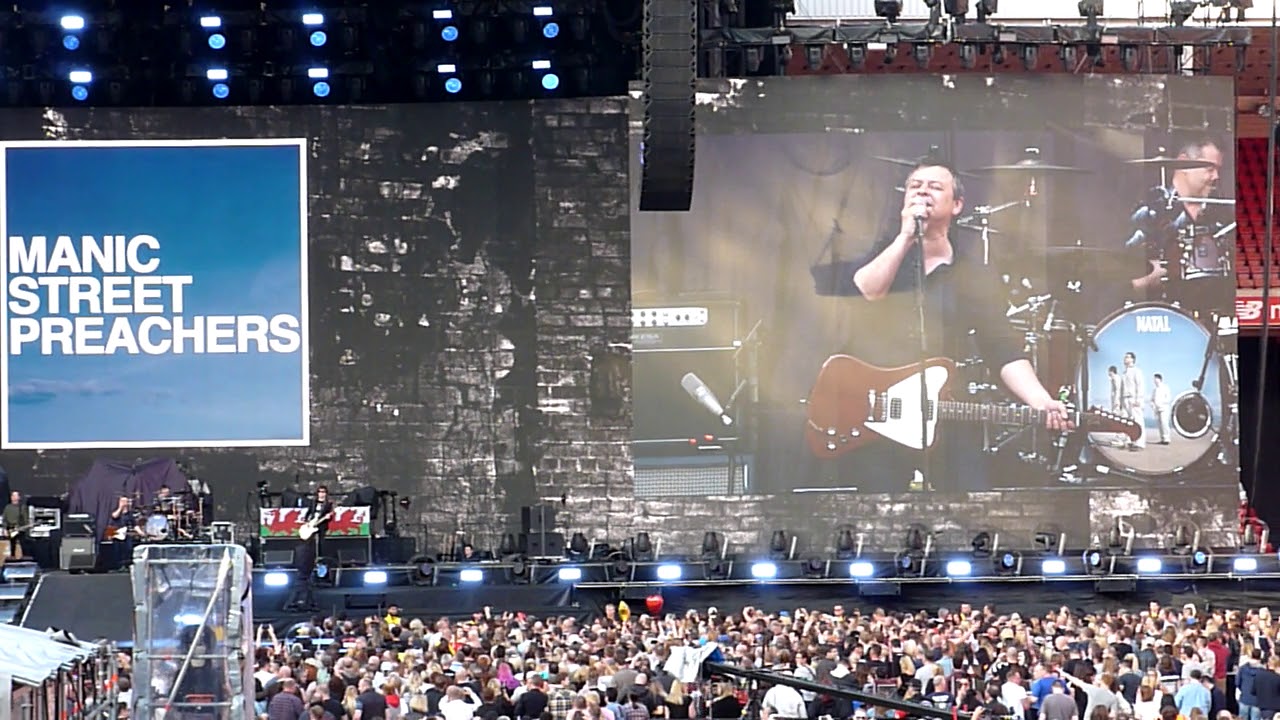 Manic Street Preachers - Sweet Child O' Mine - June 19th 2019 - Anfield Liverpool