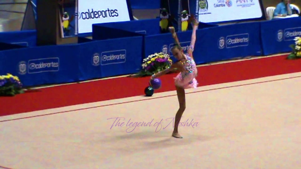 Arina CHAROPA (BLR) ball - 2013 World Games Cali EF