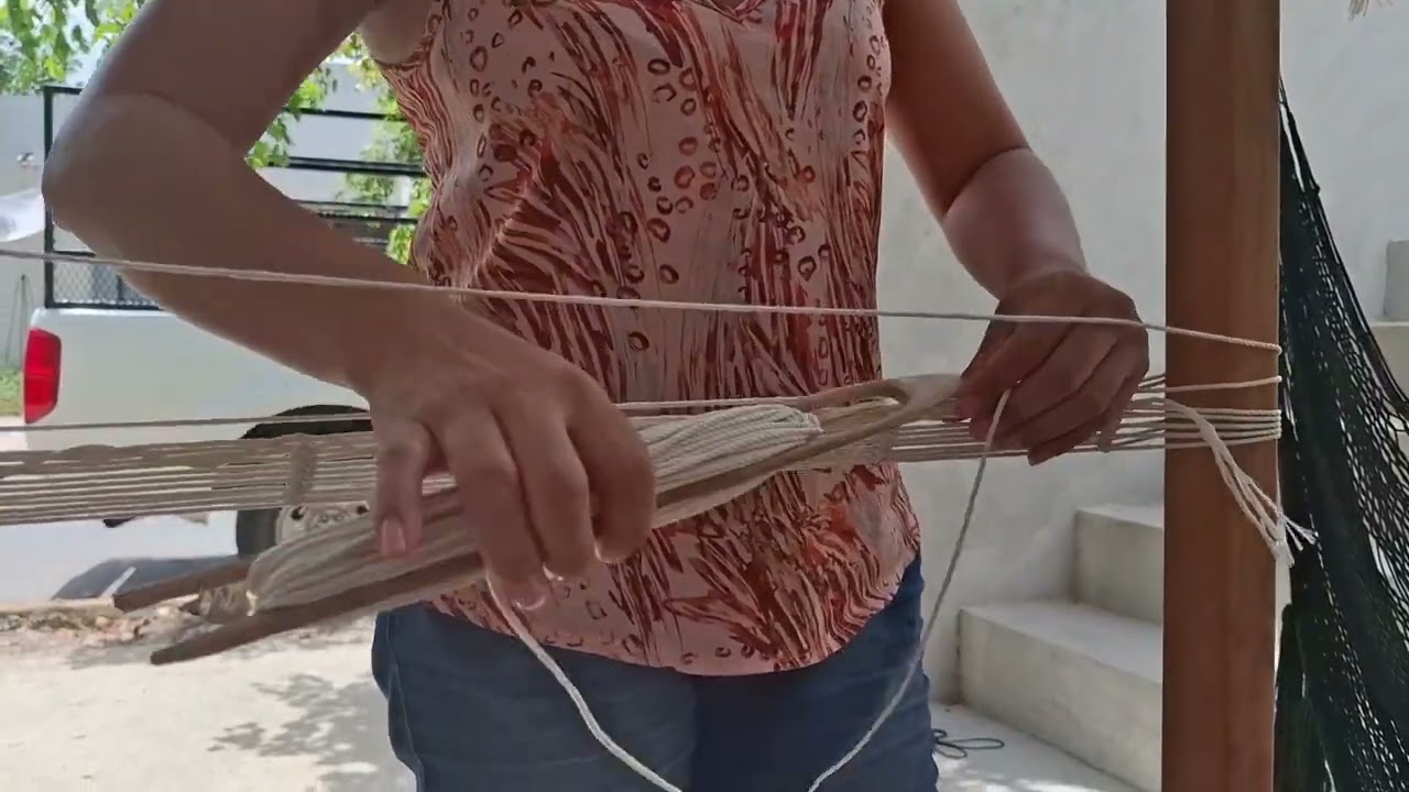 Como elaborar el el cuerpo de una hamaca
