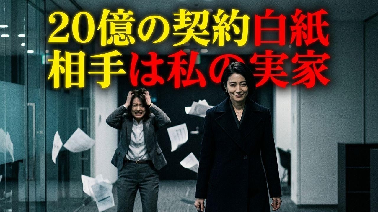 コネ令嬢「無能はクビｗ」私「了解です」→直後、20億の契約相手が私の実家だと判明し会社が絶望ｗ
