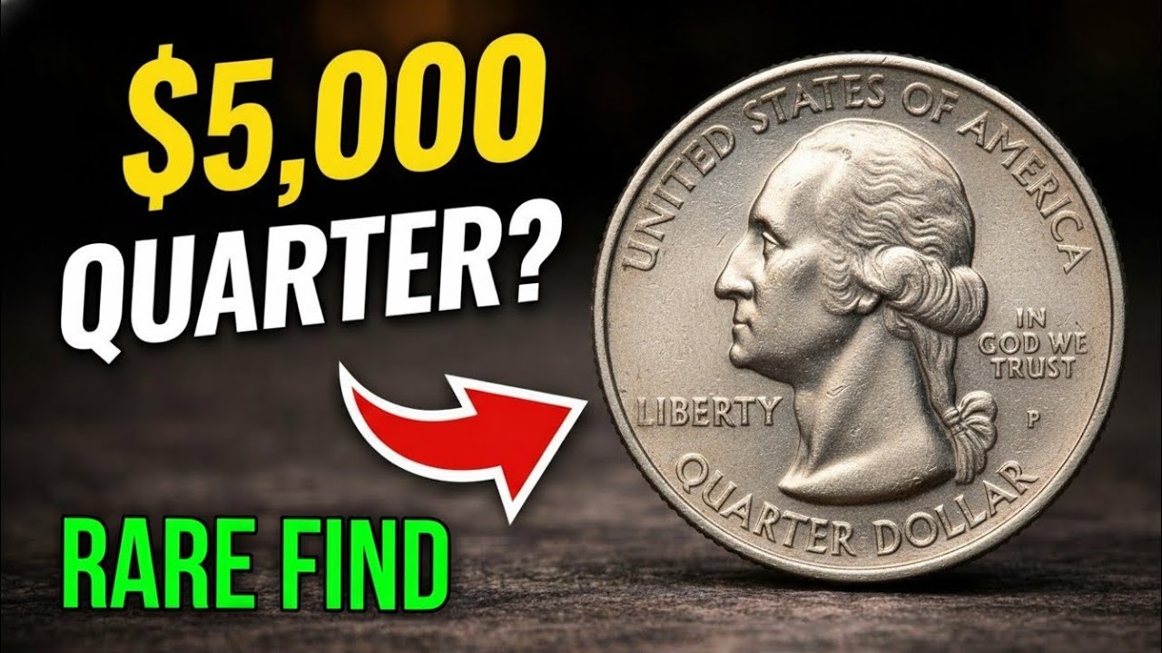 Top 3 United States Quarter Dollar Coins Worth Millions💰 Rare U.S. Quarters That Could Make You Rich
