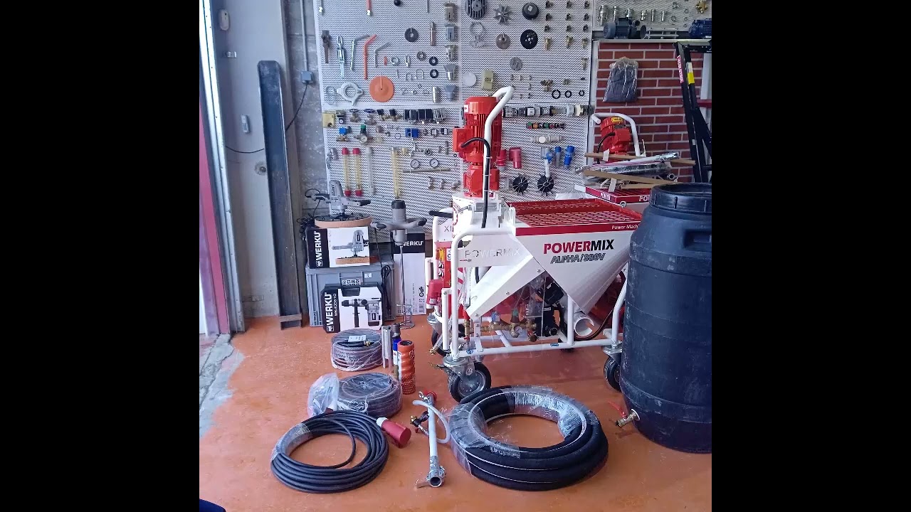 Ofertas Maquina de Proyectar Yeso y Mortero Powermix