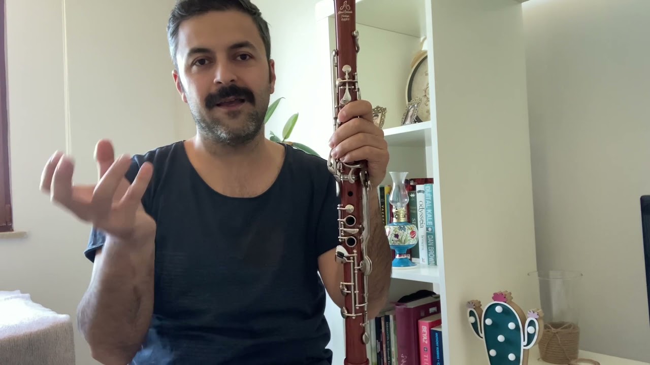 Coşkun Sabah “Aşığım Sana”  re üzeri Hicaz sol klarnet yakın çekim