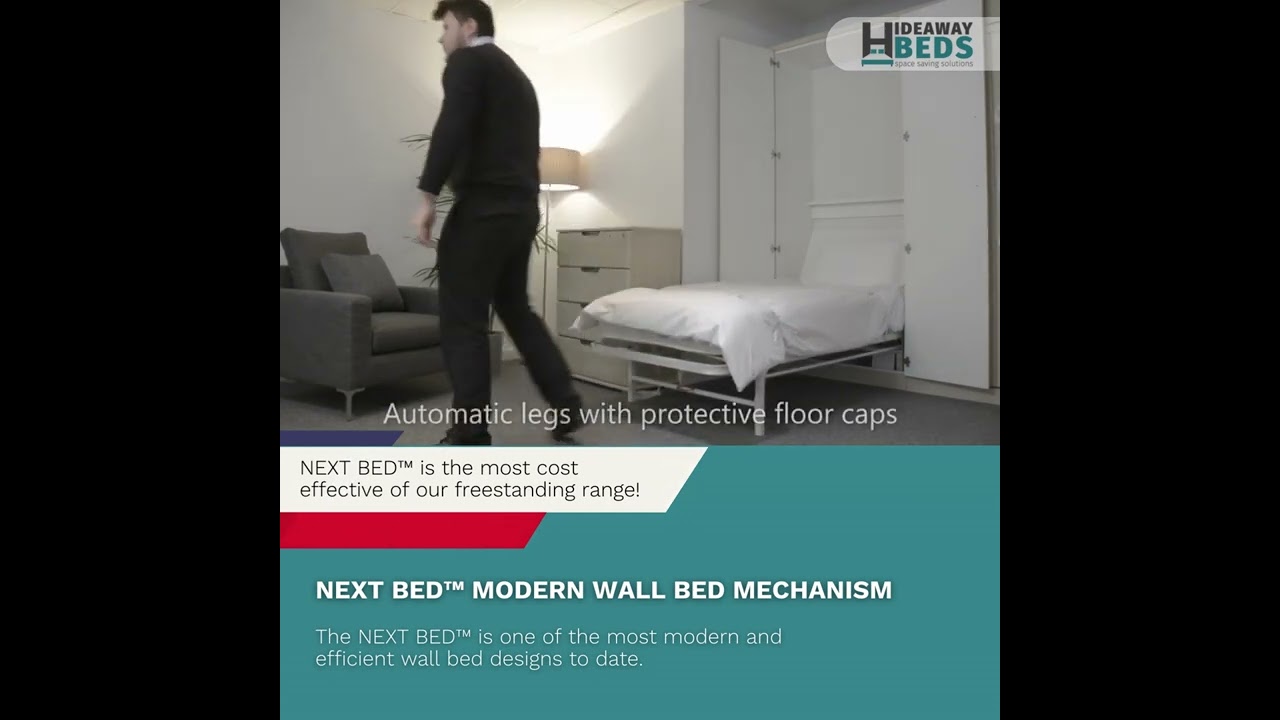 NEXT BED&trade; MODERN WALL BED MECHANISM