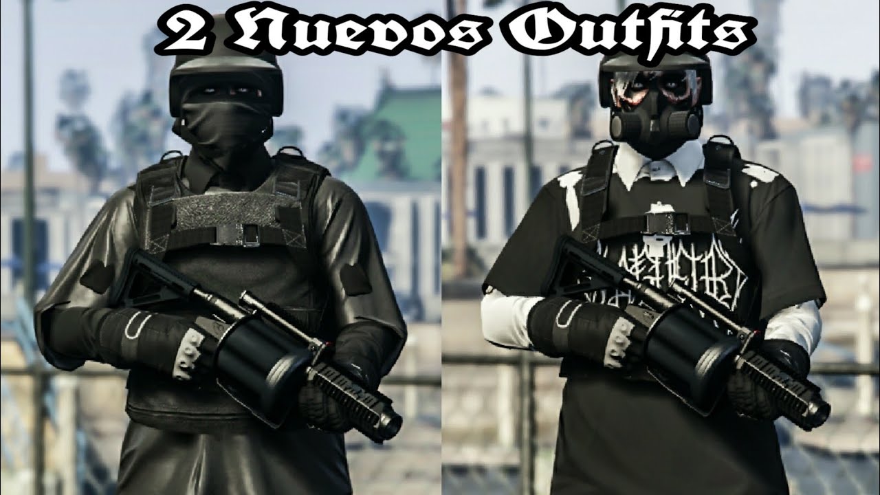 Gta v online | Nuevos conjuntos con modo creador con guantes de carreras negros | -P R 3 D X T O R-