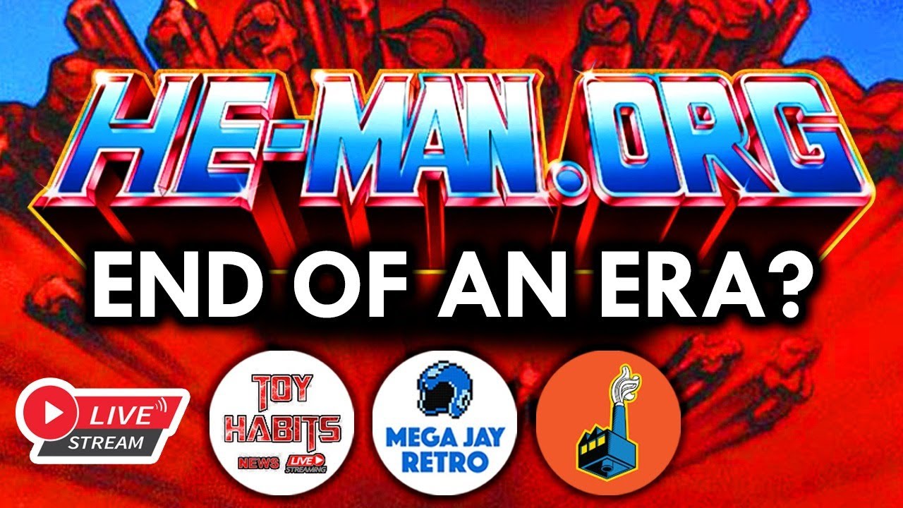 Over 20 Years later He-Man.org is Shutting Down? Masters of the Universe 200X - Mega Jay Retro